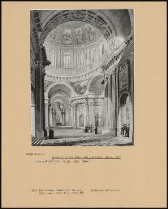 Interior Of The Hotel Des Invalides, Paris, 1827