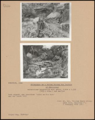 Skirmishes In A Valley During The Capture Of Guadeloupe