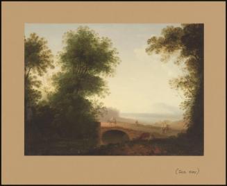 Classical Landscape With The Flight Into Egypt