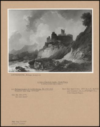 A View Of Harlech Castle, North Wales