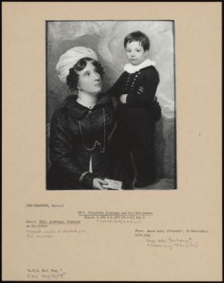 Mrs. Charlotte Jennings And Her Son James