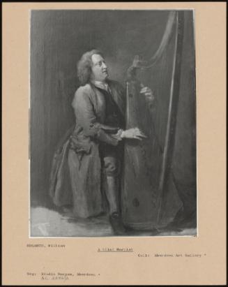 A Blind Harpist