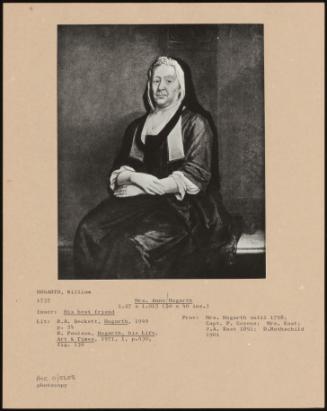 Mrs. Anne Hogarth