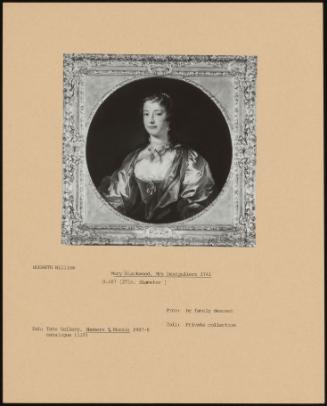 Mary Blackwood, Mrs Desaguliers 1741