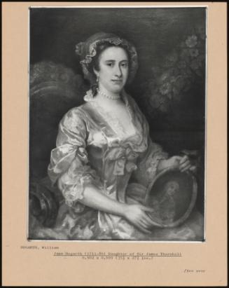 Jane Hogarth (1711-89) Daughter Of Sir James Thornhill