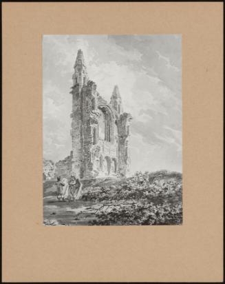 Landscape with Abbey (?) Ruins