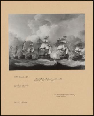 Lord Howe's Victory - 1 June 1794