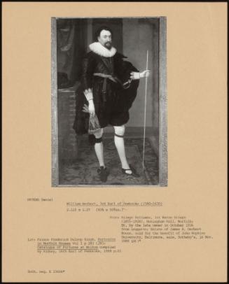 William Herbert, 3rd Earl Of Pembroke (1580-1630)
