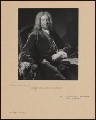 Lord Walpole, Son Of Sir Robert