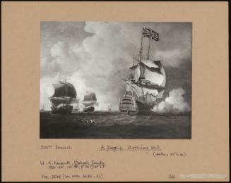 A Flagship Shortening Sail