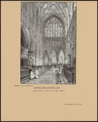Interior, Wells Cathedral, 1826