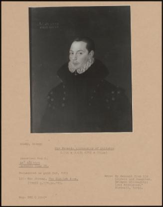 Sir Francis Willoughby Of Wollaton