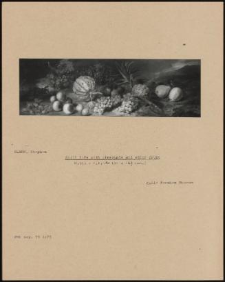 Still Life With Pineapple And Other Fruit