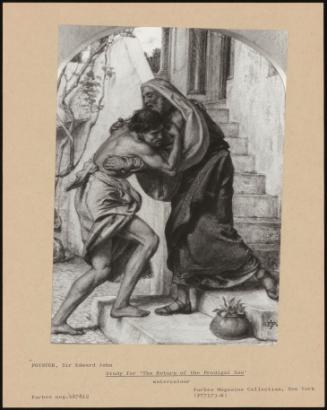 Study for 'The Return Of The Prodigal Son'