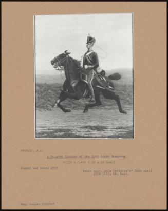 A Mounted Trooper Of The 16th Light Dragoons.