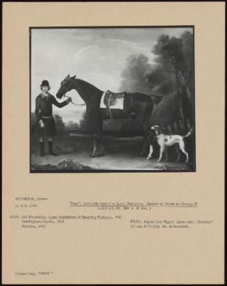 Snap', Favourite Hunter Of Lord Portmore, Master Of Horse To George II