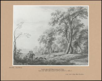 Landscape With Sportsman And Guns