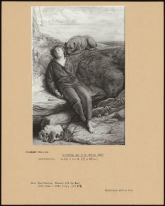Sleeping Lad With Hound, 1828