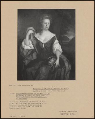 Margaret, Countess Of Rothes (d. 1700)