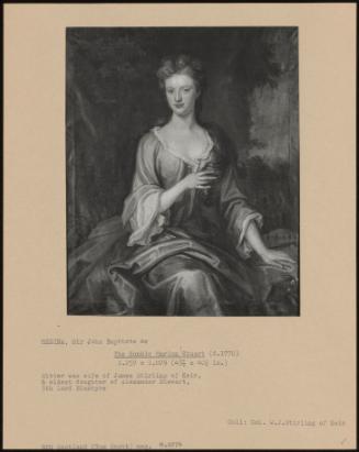 The Hon'ble Marion Stuart (d. 1770)
