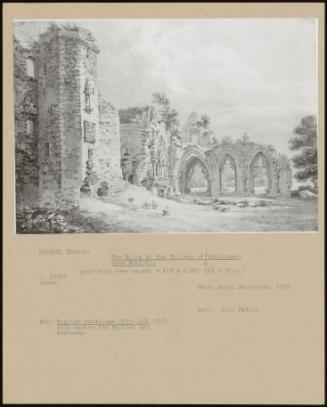 The Ruins Of The College Of Lincluden, Near Dumfries