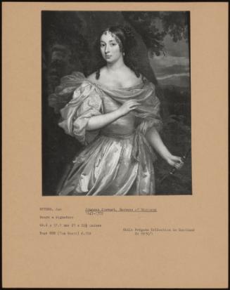 Frances Stewart, Duchess Of Richmond 1647-1702