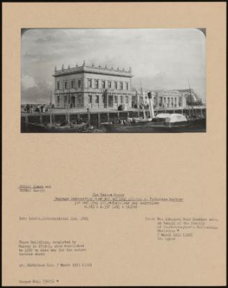 The Custom House Baggage Examination Room And Waiting Saloons At Folkestone Harbour