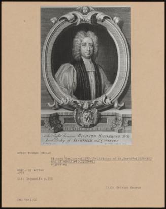 Richard Smalbroke (1672-1749) Bishop Of St. David's (1723-30) And Of Lichfield (1730-49)