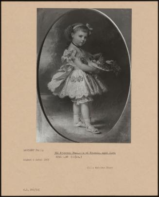 Hrh Princess Charlotte Of Prussia, Aged Three