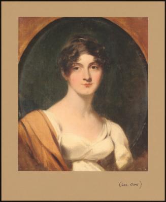 Portrait Of Mrs Jordan, In A White Dress And Yellow Shawl