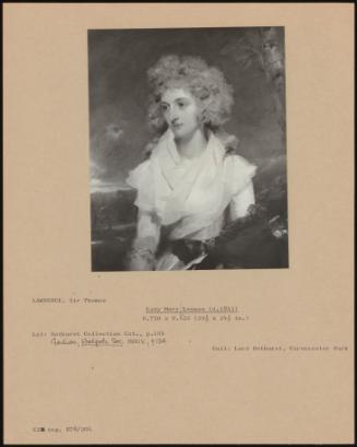 Lady Mary Lennox (d. 1843)