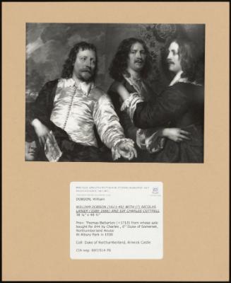 William Dobson (1611- 46) With (?) Nicolas Lanier (1588- 1666) And Sir Charles Cottrell