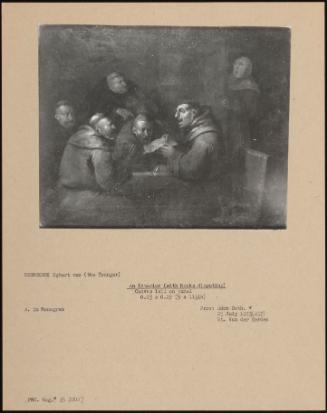 An Interior (With Monks Disputing)