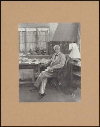 Portrait Of John Masefield, O. M. Poet Laureate