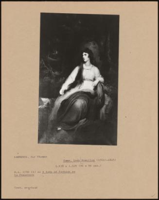 Emma, Lady Hamilton (1761? -1815)