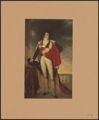 Charles Gardiner, 1st Earl Of Blessington (1782-1829) In Coronation Robes