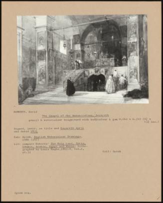 The Chapel of the Annunciation, Nazareth