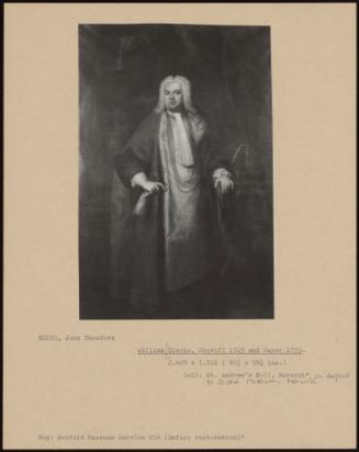 William Clarke, Sheriff 1725 And Mayor 1739.