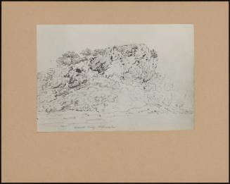 Drawing From Sketchbook; Grimbald Crag