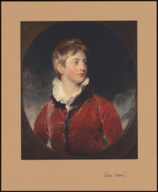 Portrait Of Frederick William Stewart, 4th Marquess Of Londonderry (1805-1872) When A Boy