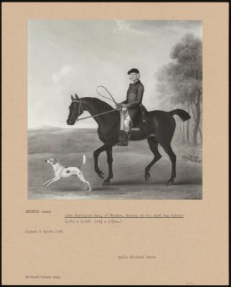 John Warington Esq Of Morden, Surrey On His Dark Bay Hunter