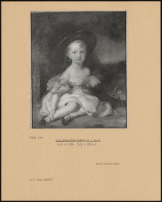 Lord Edward Cavendish As A Child