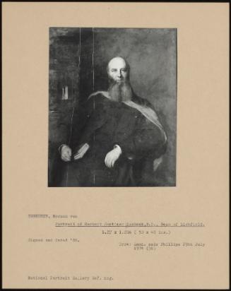 Portrait Of Herbert Mortimer Luckock, D. D. , Dean Of Lichfield.