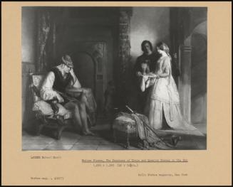 Maitre Pierre, The Countess Of Croye And Quentin Dunvan In The Inn
