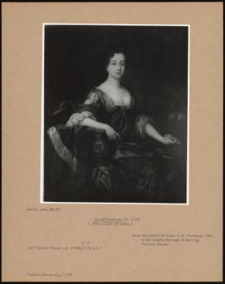 Sarah Fanshawe (d. 1717)