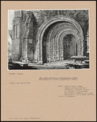 The South Entrance Of Malmesbury Abbey