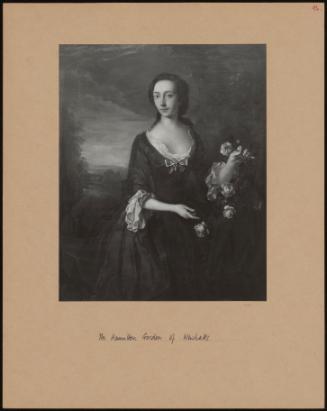 Portrait Of Mrs Hamilton Gordon Of Newhalls