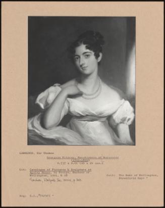 Georgina Fitzroy, Marchioness Of Worcester (1792-1821)