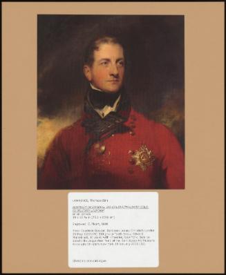 Portrait Of General Sir Galbrath Lowry Cole, In Military Uniform