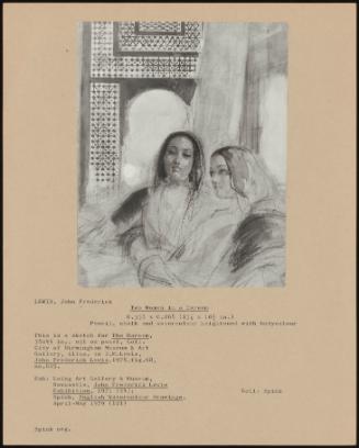 Two Women In A Hareem